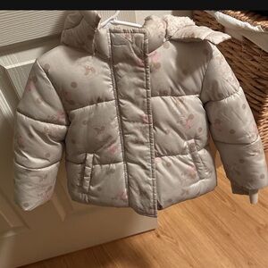 Toddler girl Minnie coat